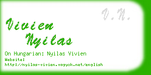 vivien nyilas business card